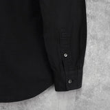 フレッドペリー ロゴ 長袖シャツ ブラック