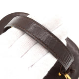 バーバリー ノバチェック キャンバス / レザー バニティバッグ ベージュ レディース