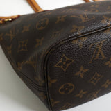 ルイ ヴィトン モノグラム ネヴァーフルPM トートバッグ ブラウン M40155