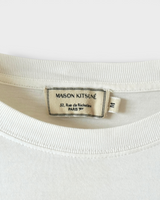 メゾン キツネ ダブルフォックスヘッド Tシャツ ホワイト M メンズ レディース
