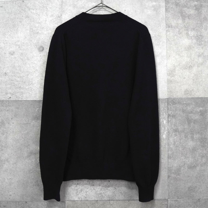 プレイ コム デ ギャルソン ハートロゴ カーディガン ブラック