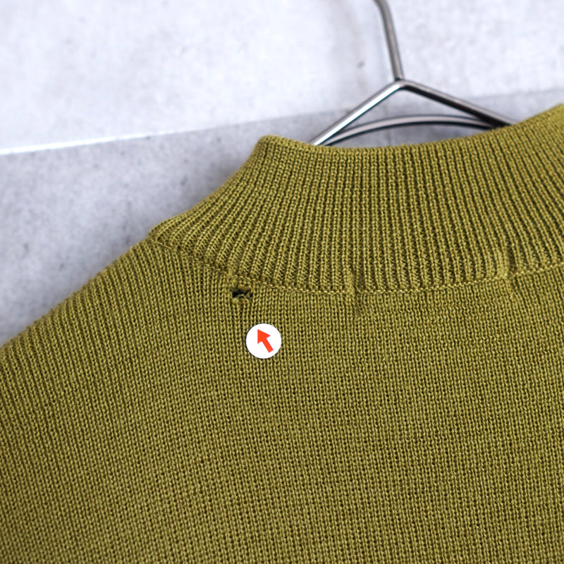 90's｜Logo Half-zip Sweater
