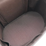 バーバリー ノバチェック キャンバス / レザー バニティバッグ ベージュ レディース