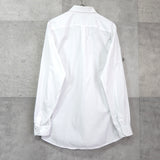 グッチ 非売品 ショップユニフォーム 長袖シャツ ワイシャツ メンズ ホワイト
