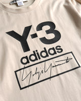 ワイスリー ロゴ 長袖Tシャツ ロンT アイボリー XS メンズ レディース