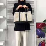 エルメス ガーデンパーティPM トワルアッシュ / ネゴンダ ネイビー □I刻印