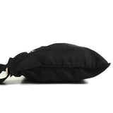 プラダ トライアングルロゴ テスート ポコノ ナイロン ショルダーバッグ ブラック