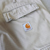 カーハート ロゴ カーゴパンツ ベージュ