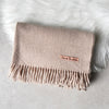 アクネ ストゥディオズ ウール ストール マフラー ピンクベージュ