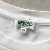 ケンゾー ロゴ Tシャツ ホワイト