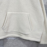 ポロ ラルフローレン ポニーロゴ ハーフジップ フリース プルオーバー アイボリー