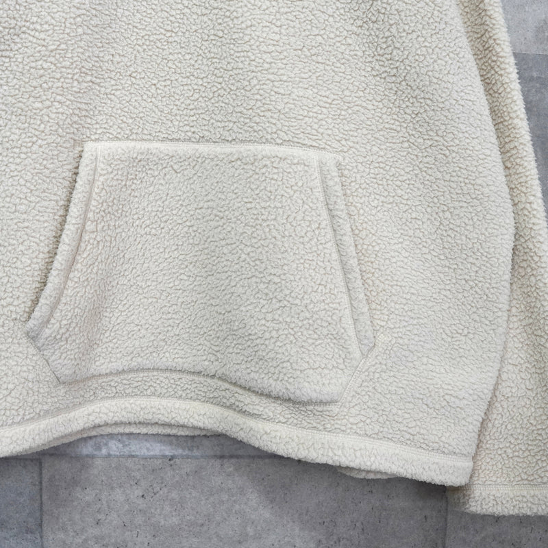 ポロ ラルフローレン ポニーロゴ ハーフジップ フリース プルオーバー アイボリー