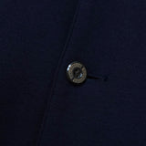 バーバリーヴィンテージ ホースロゴ エンブレム ストライプ柄裏地 ウール ブルゾン ネイビー メンズ