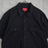 Gonz Work Shirt 半袖シャツ ブラック メンズ