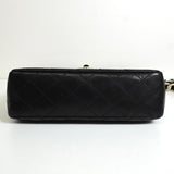 シャネル ココマーク マトラッセ ターンロック ラムスキン プラスチックチェーン ショルダーバッグ ブラック 6番台7桁 - NEWSED