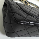 シャネル ココマーク マトラッセ ターンロック ラムスキン プラスチックチェーン ショルダーバッグ ブラック 6番台7桁 - NEWSED