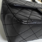 シャネル ココマーク マトラッセ ターンロック ラムスキン プラスチックチェーン ショルダーバッグ ブラック 6番台7桁 - NEWSED