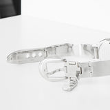 グッチ 6700L シルバー文字盤 腕時計 ウォッチ SS / クォーツ 箱付き - NEWSED