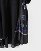 サカイ シルク 異素材 ドッキング Tシャツ ブラック サイズ2 レディース