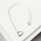 ティファニー オープンハート ネックレス シルバー925