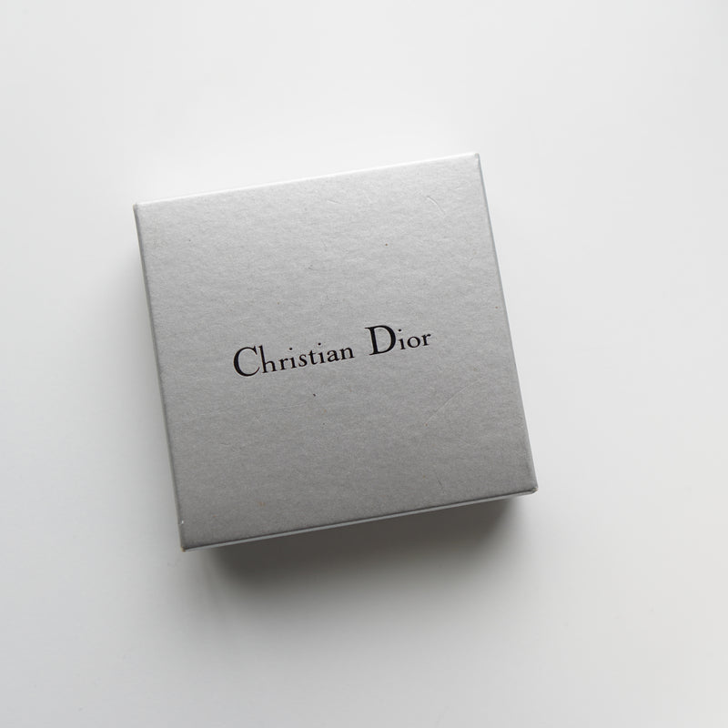 Dior 3D Logo Rhinestone Necklace