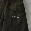 カーハート アンカレッジ パーカー ロゴ 中綿ジャケット マウンテンパーカー カーキ