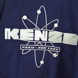 Kenzo 后背徽标运动夹克 海军蓝