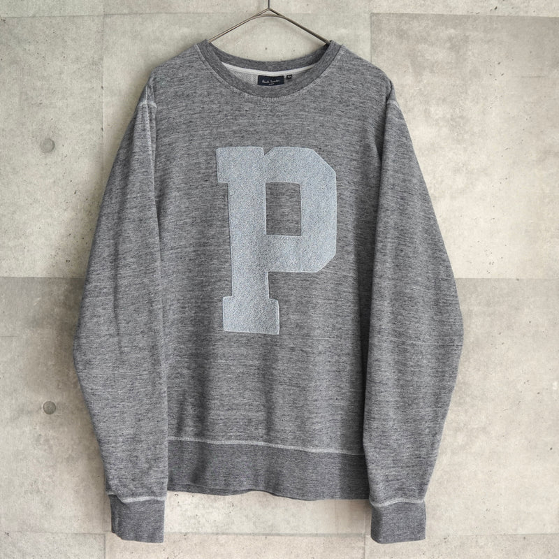 ポールスミス イニシャルロゴ スウェット グレー