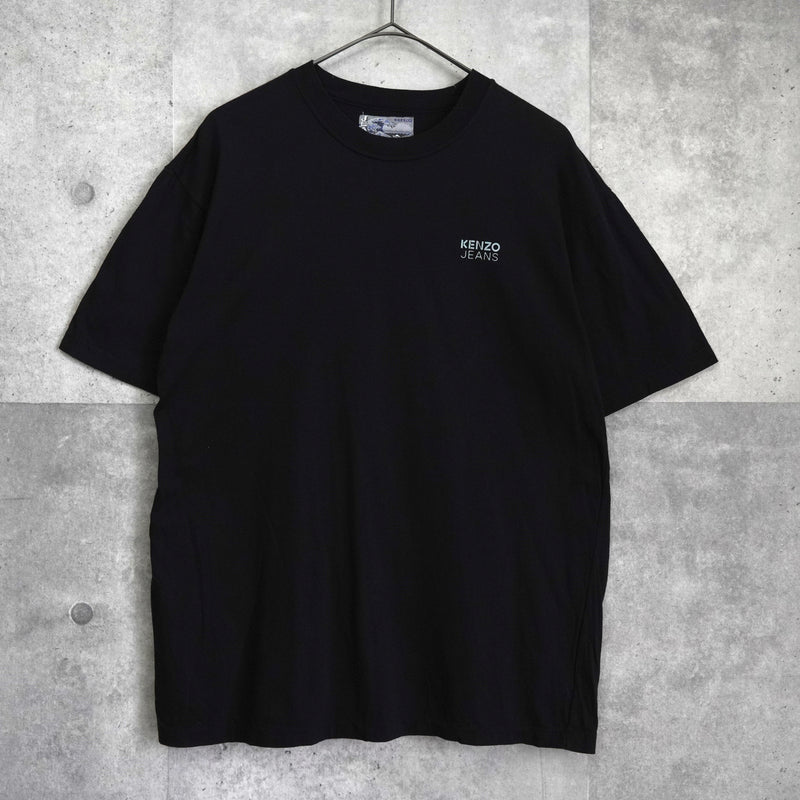 ケンゾー 1990's ヴィンテージ ロゴ Tシャツ ブラック