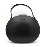 ロエベ アナグラム レザー ハンドバッグ ブラック