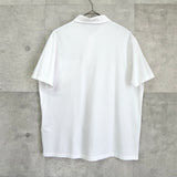 Prada 2021SS 徽标标签口袋短袖 Polo 衫 白色
