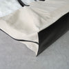 Jil Sander 标志帆布/皮革托特包，大容量，象牙色