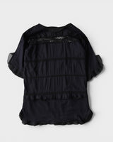 イザベル マラン エトワール メッシュ コンビ ブラウス ブラック 36 レディース