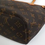 ルイ ヴィトン モノグラム ネヴァーフルPM トートバッグ ブラウン M40155