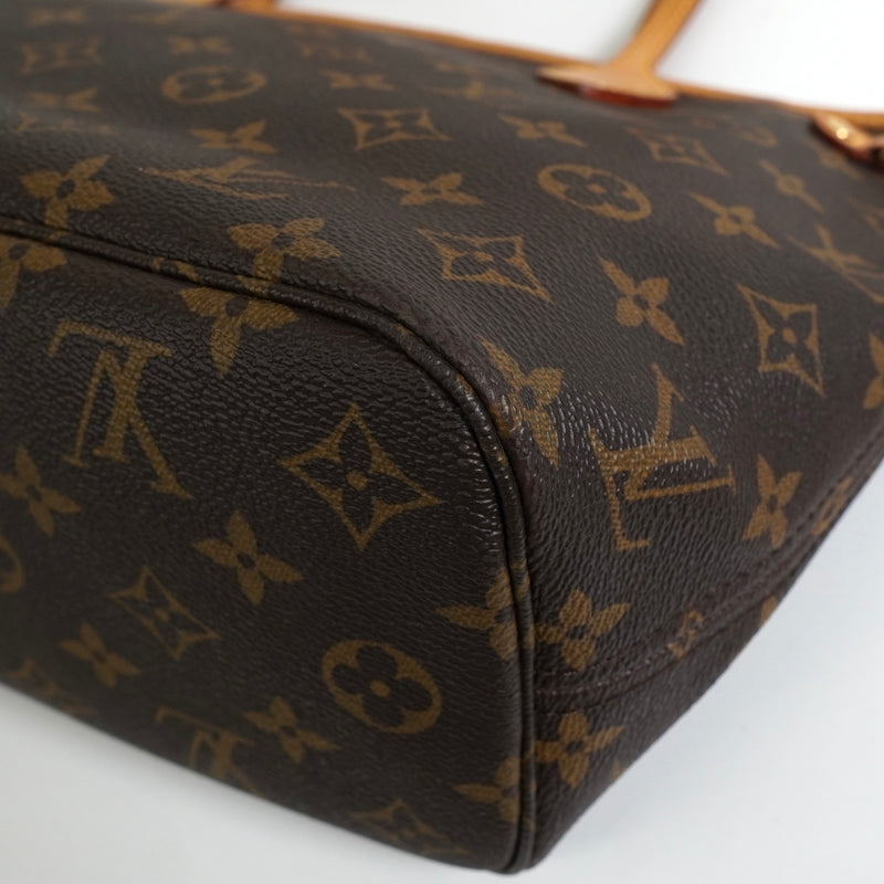 ルイ ヴィトン モノグラム ネヴァーフルPM トートバッグ ブラウン M40155