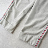 トムブラウン シルク混紡 サイドライン スラックス ライトグレー タグ付き未使用品