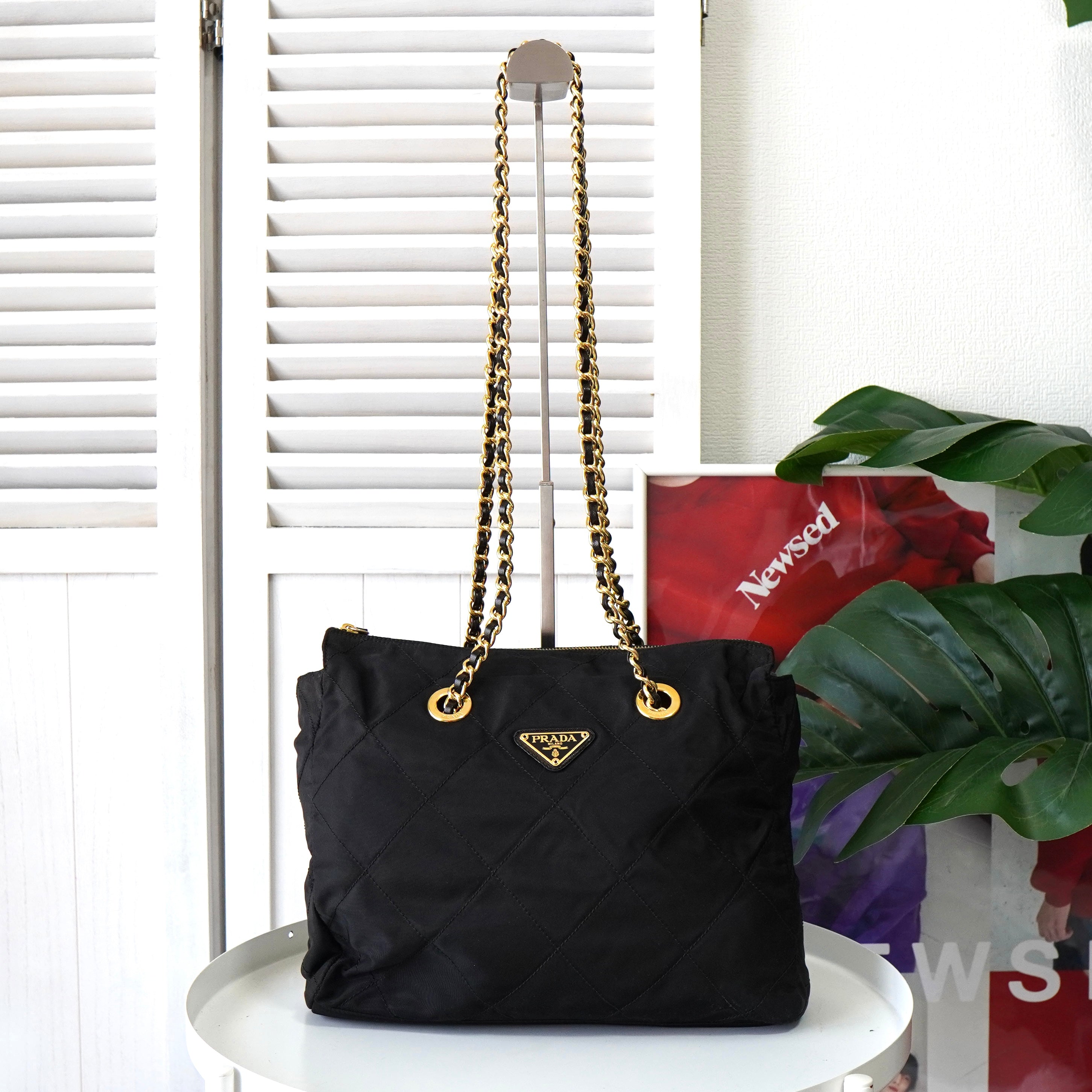 プラダ♦PRADAセール正規品SALE期間限定 PRADA(プラダ) ローファー2DE144 2DE144 ネイビー サイズ 7 1/2
