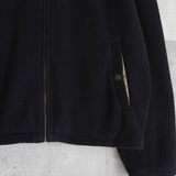 ポロ ラルフローレン スモールポニーロゴ フリース ジャケット ブルゾン ブラック メンズ