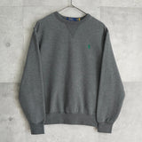 ポロ ラルフローレン ポニーロゴ スウェット グレー