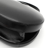 ロエベ アナグラム レザー ハンドバッグ ブラック