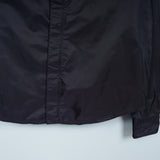 プラダ ロゴ ジップ ナイロン 長袖シャツ シャツジャケット ブラック