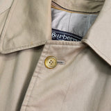 バーバリー ヴィンテージ ステンカラーコート ベージュ