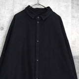 ポーター クラシック モールスキン シャツジャケット ブラック