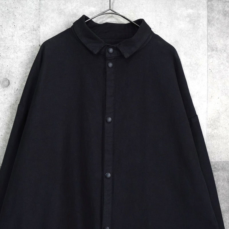 ポーター クラシック モールスキン シャツジャケット ブラック