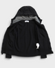 ストーン アイランド ジップアップ フーデット ニットジャケット フーディー パーカー ブラック M メンズ