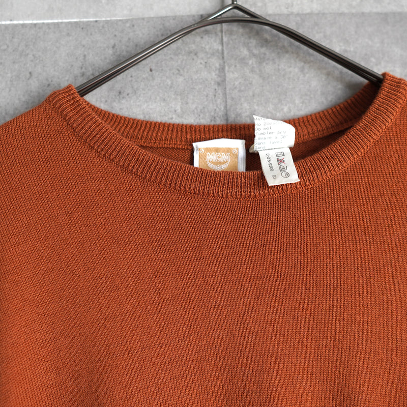Gold Logo Embroidered Sweater｜Made in Italy