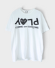 プレイ コム デ ギャルソン Tシャツ ホワイト XL メンズ レディース