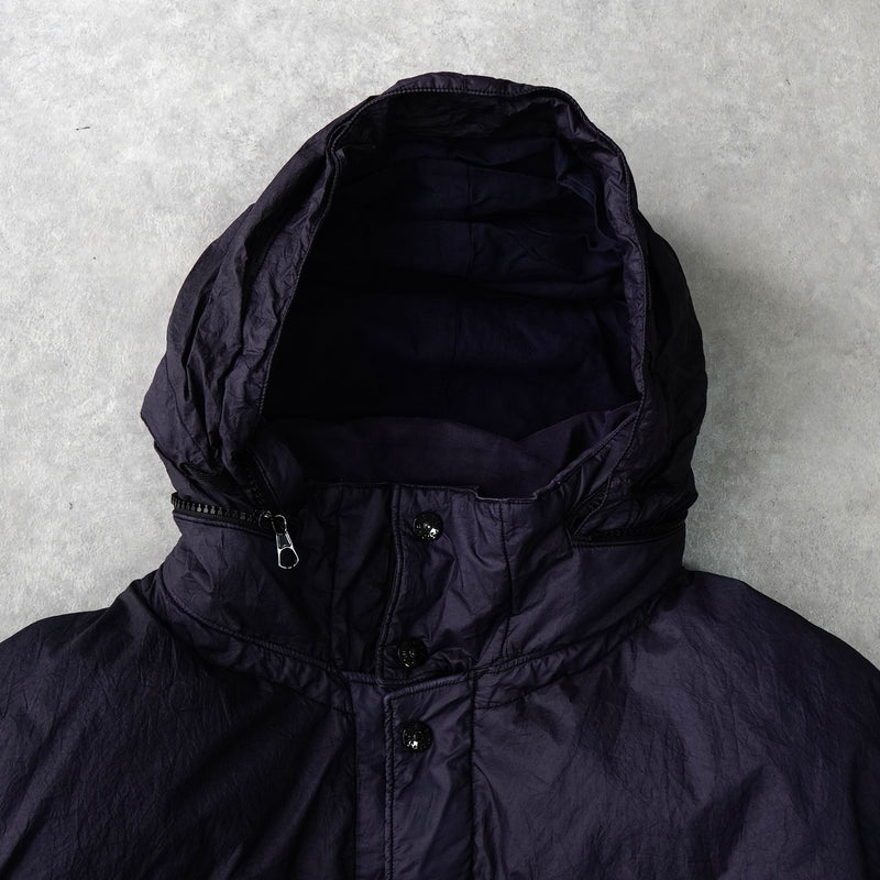 ストーン アイランド ショート丈 ダウンジャケット ネイビー