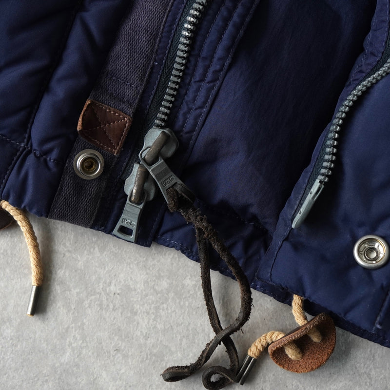 ポロ ラルフローレン ダウンジャケット ネイビー