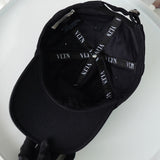 ヴァレンティノ ロゴ キャップ ブラック